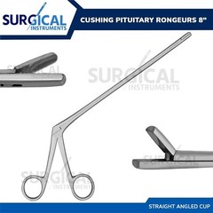 Cushing Pituitary Rongeurs 8″ (Straight Angled Cups) ENT Surgical German Grade
