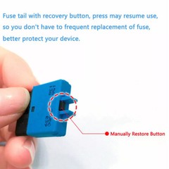 5PC 5A-30A Circuit Breakers Resettable Blade Type Fuse Car Truck Boat Marine