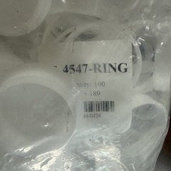 100 Pack SC-4547 – 47mm Single Open Ended XRF Sample Cups