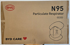 BYD CARE ❤️ N95 FOLDABLE RESPIRATOR CASE 📦 OF 960PCS INDIVIDUALLY SEALED