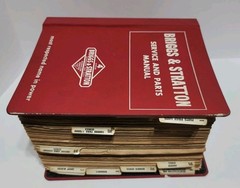 Briggs & Stratton Service And parts Manual