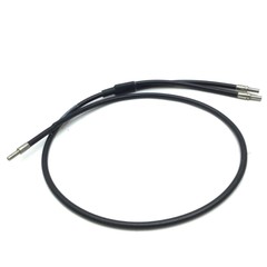 Banner BF23P Bifurcated Fiber Optic Cable Glass Probe In: 4.6mm, L:3′ *Damaged*