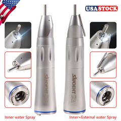 Dental 1:1 Optic Straight Cone Low Speed Handpiece Inner +External Channel DL