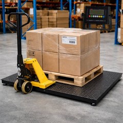 New 48×48 Floor Scale 5000 lb Warehouse Pallet Scale Value