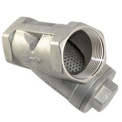 1-1/4″ inch Stainless Steel Y Strainer Mesh Filter Valve NPT Female 800 WOG 316