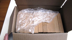 Twelve (12) New Solid Oak Corner Rosettes 11 Pieces 4″ x 4″ x 8/10″