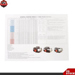 2 HP General Purpose Electric Motor ?C 3450 RPM, 115/230V, TEFC Enclosure