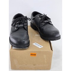 Skechers Work Shoes Mens 12 Black Relaxed Fit Memory Foam Slip Resistant – Good