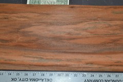 Tigerwood Raw Wood Veneer Sheet 9 x 35 inches 1/42nd UGLY! 7649-34
