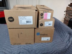 Swingline GBC WireBind Spines 9775057G Silver various sizes HUGE LOT 1500 pcs +