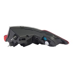 LED Tail Lights Direct Replacement Smoked Black Red Clear Lens Left Driver Side