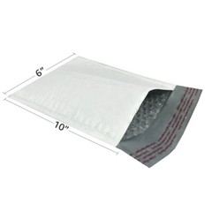 UOFFICE 250 Poly Bubble Mailer Bags 6.5×10″ #0 Pouches Envelopes