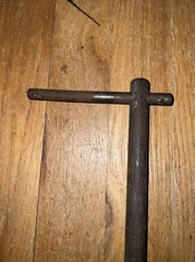 Vintage Swivel Head Plumber Basin Wrench Tool 16 Inch Made in New York USA
