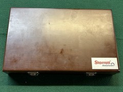Starrett RS81B Global Series Gage Block Set Steel .05″-4″ (81 PCS) Complete Set