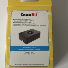 CanaKit Raspberry Pi 5 8GB Starter Kit w/ Case, USB-C PD Power, 128GB microSD