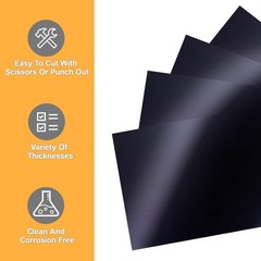Carbon Steel Shim Stock Assortment, 6″ Width X 12″ Length, 0.003″, 0.004″, 0….