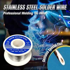 2PCS Aluminum Stainless Steel Lighter Solder Wire Soldering Wire Tool Lead Free