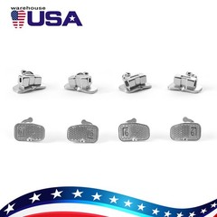 50set Dental Orthodontic 1st Molar Roth 0.018 Buccal Tubes Bondable Monoblock