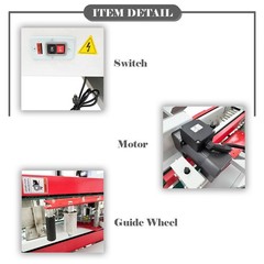 110V Auto Foam Box Side Sealing Machine Insulated Cooler Boxes Tape Sealer