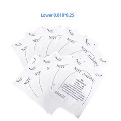 Dental Orthodontic TMA Beta Ti-Mo Arch Wires Ovoid Rectangular 1pc/pack