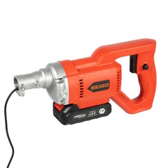 21V Cordless Concrete Vibrator Surface Power Trowel Electric Wet Cement Screed