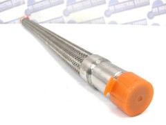 3/4 in x 19 in BRAIDED STAINLESS STEEL HOSE 24in Overall 3/4 in NPT x 3/4 in NPT