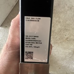 Brooks Instrument SLA5800 Mass Flow Controller SLA5850S1BAB1C2A1 20000 SCCM Ar …