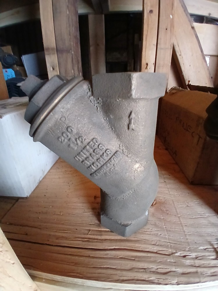 UNITED BRASS WORKS, 226UT-112, Y BLOW-OFF VALVE, 1-1/2″ 200 BRONZE NEW