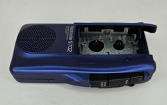 Olympus Pearlcorder S702 Microcassette Voice Recorder FOR PARTS NOT WORKING