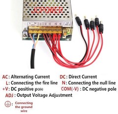 3V 5V 9V 12V 13.8V 15V 18V 24V 36V 48V PSU DC Regulated Switching Power Supply
