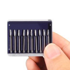 10*Dental Tungsten Carbide Tungsten Steel Burs for High Speed Handpiece FG1172