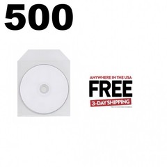 500 CPP Clear Plastic Sleeve with Flap ** 1-3 DAY