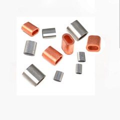 Wire Rope Ferrules Cable Crimps Sleeve Stainless Steel/Copper Crimp Clamp M1~M8