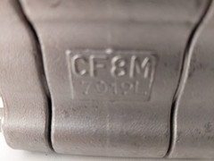 Jamesbury 4BBTG3600XT2 3/4 Inch Ball Valve CF8M, CL800, 7019L Top Grounded