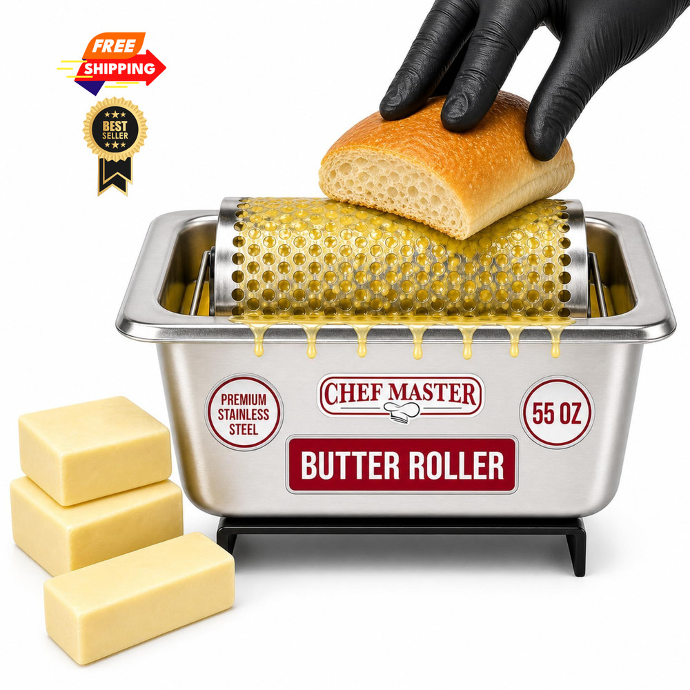 Stainless Steel Butter Spreader Dispenser – Stick 90021 – 55Oz., Silver