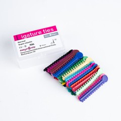 1040pc Dental Orthodontic Ligature Ties Braces Elastic Rubber Band Mixed ColorUS