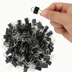30PCS Metal Binder Clips Clamp Paper Clips Document Organizer Office School