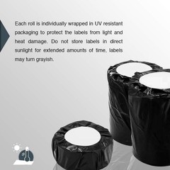 45X Dymo 30256 Labels 2-5/16″x4″ Shipping Labels for Dymo LW 450 4XL Rollo Zebra