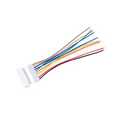10PCS JST XH2.54mm 10Pin Singleheaded Wire Cable Connector Set Male Female 10CM