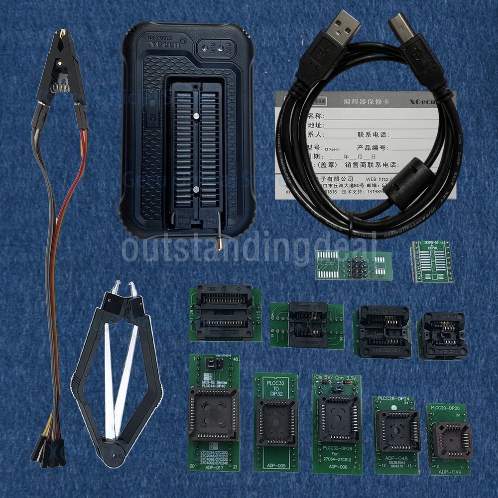 XGecu T48 Universal USB Programmer with 13 Parts Supports 34000+ ICs ot25#