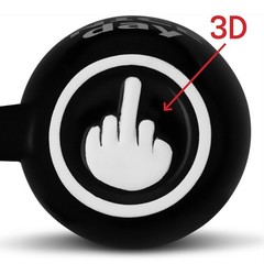 Decodyne Funny Coffee Mug, Gag White Elephant Gifts for Adults and Coworkers – P