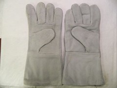 Memphis Regular Grade Shoulder Welder Gloves Cotton Lined Wing Thumb QTY 12 4152