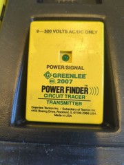GREENLEE 2007 POWER FINDER Circuit Tracer “Good Condition, Normal Wear”