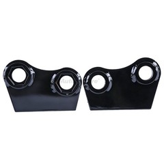 Pair 1/4 Inch 25mm 1 Inch Mini Excavator Bucket Ear For Agt Cfg, Universal 1 Ton