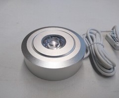 3ea. Jesco LED 3 in. Puck Lights 3000k SURFACE MOUNT & Jesco DL-PS-20/24 Driver