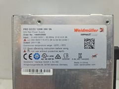 Weidmuller PRO ECO3 120W 24V 5A Switching Power Supply 1469530000 Din Rail