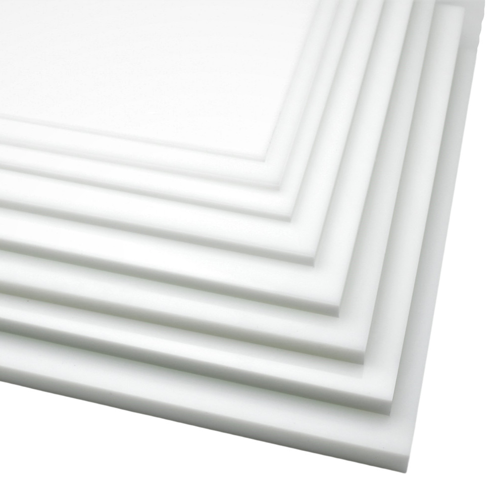 BuyPlastic Natural White HDPE Plastic Sheet 3/16″ x 6″ x 24″