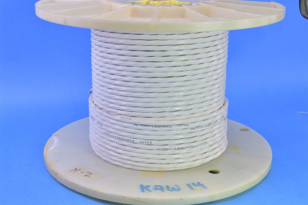 Teledyne 200′ 4-Silver Conductor Silver Shield ETFE 14 AWG M27500-14SR4S23