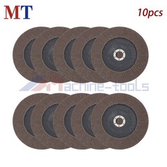 10 Pcs 7″ x 7/8-Inch T29 Flap Discs 40 Grit Flapper Wheel for Angle Grinder