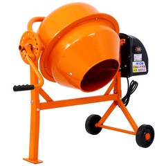 Portable Cement Mixer 3 Cu. Ft Electric Concrete Mixer Machine Mortar Stone Mix